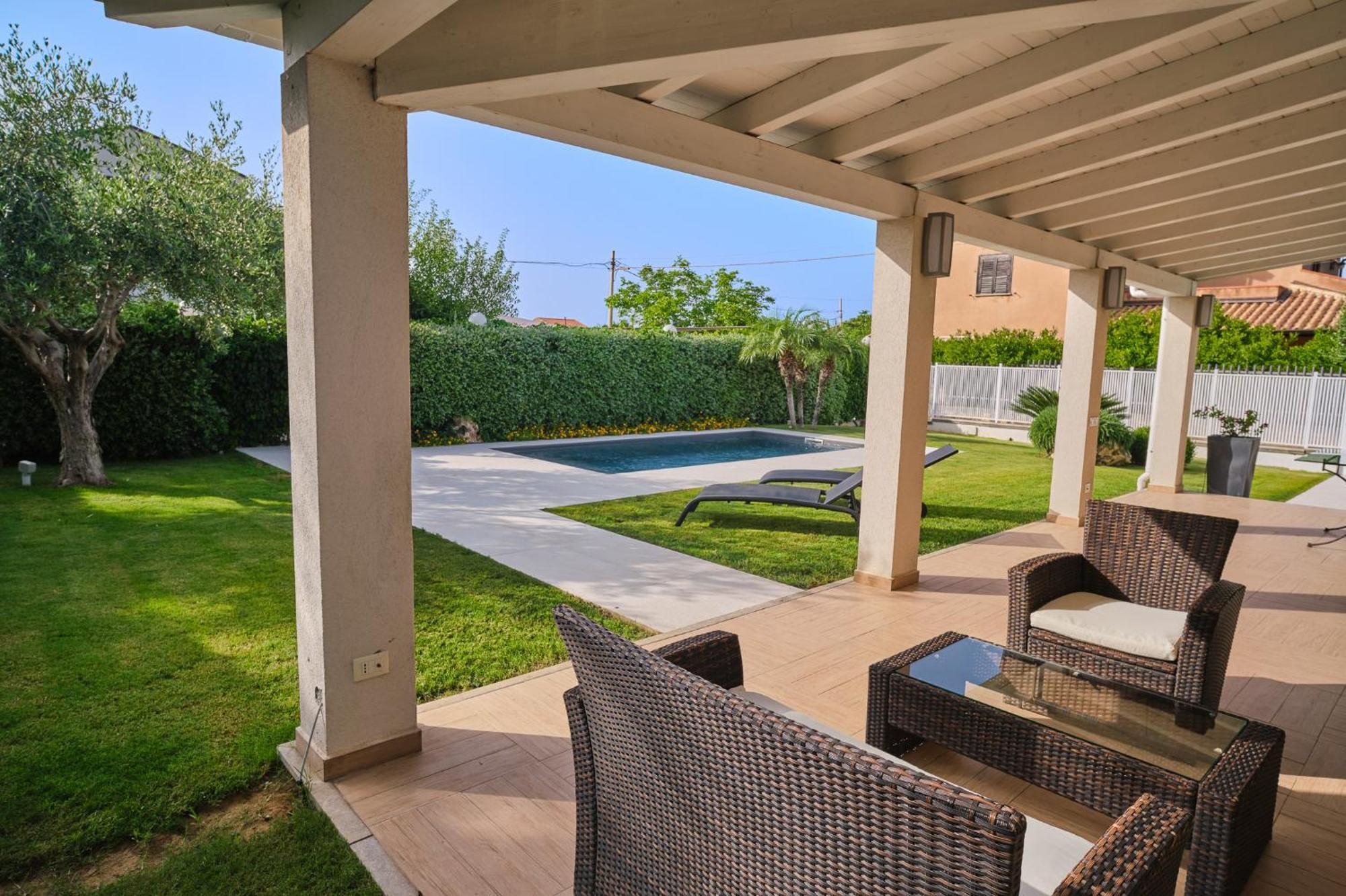 Villa Sicilia ラスカリ エクステリア 写真